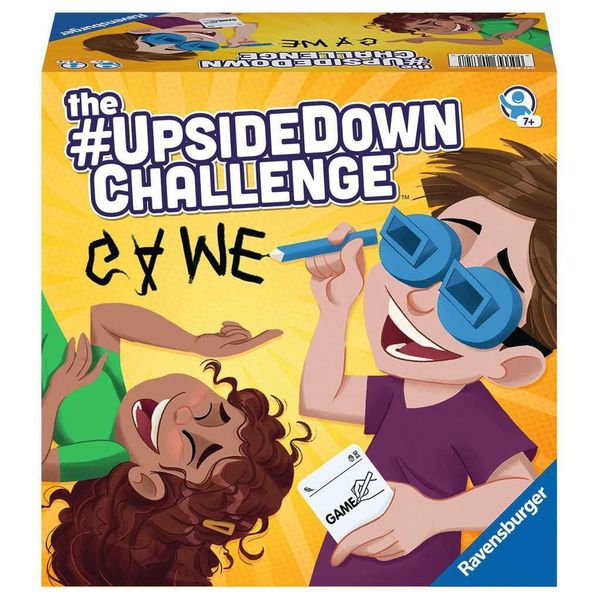 Ravensburger Upside Down Challenge Game - Party Games for Adults & Children Age 7 Years Up - Kids Gifts