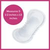 Hartmann 168644 MoliMed Premium Bladder Control Pad, Midi, 5-1/2" Width, 13" Length (Pack of 168)