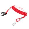 For Kill Cord - Engine Kill Switch Replace Professional Outboard Engine Ignition Emergency Kill Stop Switch Key Lanyard Rope Clip Safety Tether Lanyard Extendable Replacement For All Series
