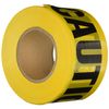 Comfitwear PT-100 Caution Barricade Tape, Yellow