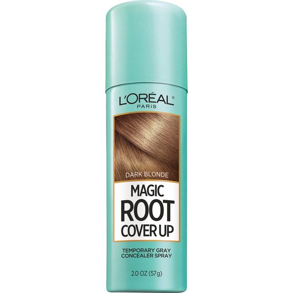 L'Oreal Paris Magic Root Cover Up Gray Concealer Spray Dark Blonde 2 oz.(Packaging May Vary)