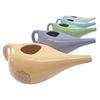 Ceramic Nasal Neti Pot with Mandala Pattern (Green)
