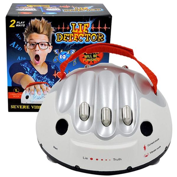 OUKEYI Test Electric Lie Detector, Party Game Truth Shocking Liar Stress Relief Toy for Party and Relax Electric Shock Lie Detector Novelty Game