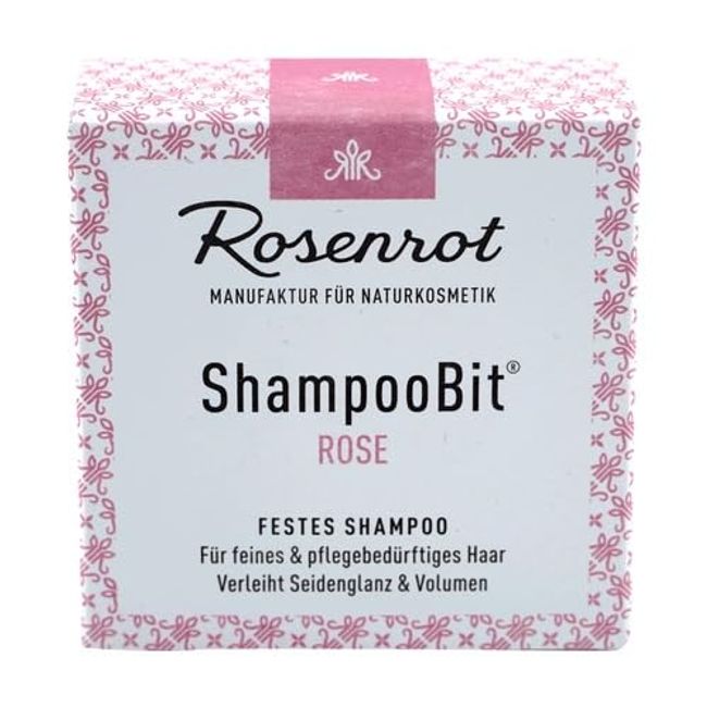 Rosenrot Festes Shampoo mit Rose (60 g)