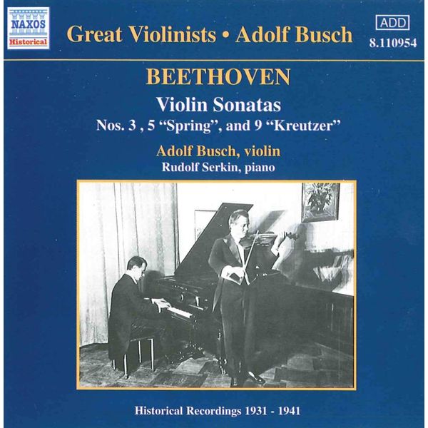 BEETHOVEN: Violin Sonatas