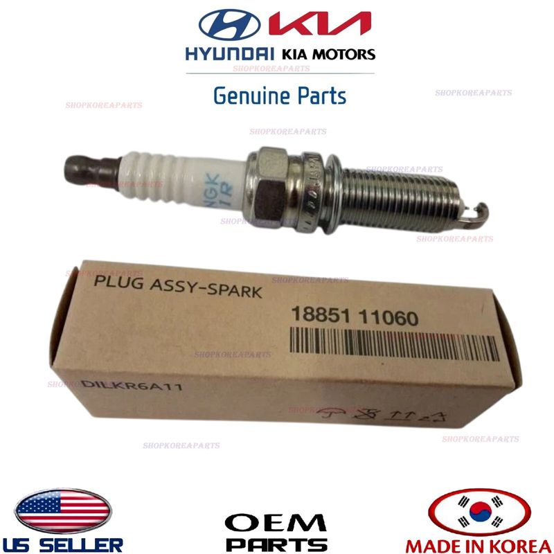 Genuine OEM Spark Plug Assembly 2008-2014 Hyundai Genesis 2011-2016 Kia ...