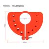 Drill Bit Sharpener - Right Angle Drill Attachment, Drill Bit Grinding Attachment Sharpener for All Bits, Electric Drill Bit Grinder Tool, Multi-Specification Drill Bit Grinding (Red)