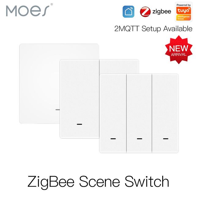 Tuya ZigBee Smart Temperature And Humidity Sensor 2MQTT Setup Available  Battery Powered