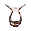 L. Erickson Wavy Claw, Caramel Chip