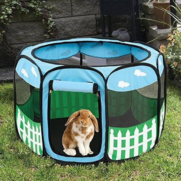 Best Pet Playpen Puppy Tent Dog Cat Exercise Kennel  Popup Portable Crate