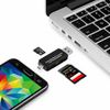 Micro USB OTG to USB 2.0 Adapter SD/Micro SD Card Reader With Standard USB Male