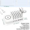 Byforphye Charging Station for Multiple Devices, 9-in-1 Charging Organizer wi...