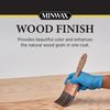 Minwax Wood Finish 700514444, Quart, True Black