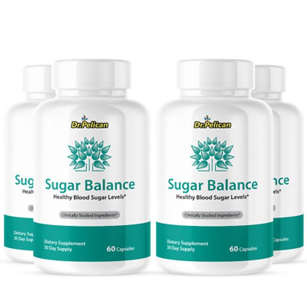 Sugar Balance- Blood Support- 4 Bottles- 240 Capsules