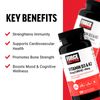FORCE FACTOR Vitamin D3 K2 to Support Immunity, Heart Health, Bone Support