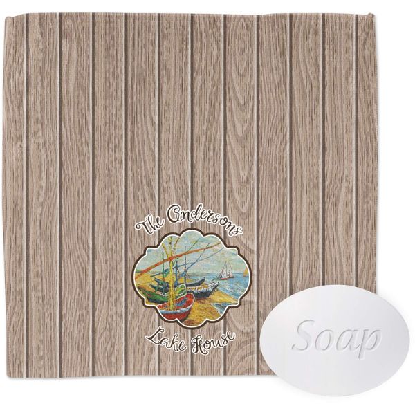 YouCustomizeIt Personalized Lake House Washcloth