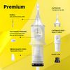HAWINK Tattoo Cartridges Needles 50Pcs Mixed #10 Bugpin Round Liner 3RL 5RL 7RL 9RL 11RL EN05S-50KIT-R