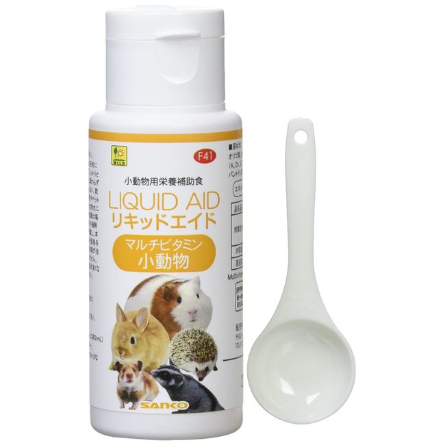 Three 晃 Company Sanko rikiddoeido Multi Vitamin Small Animals 60ml F41 Small Animal Nutrition Auxiliary