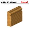 Freud 80-122: 1/8" Radius Traditional Beading Bit with 1/2" Shank