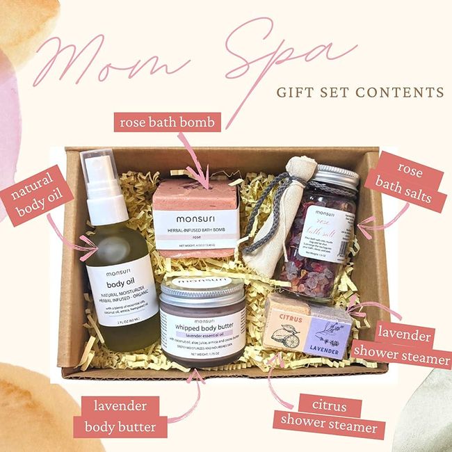 Gift Box for Mom Mom Care Package Spa Package for Mom Birthday