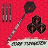 Unicorn Soft Tip Darts Set | Core Style 3 | Tungsten Barrels | 19 g