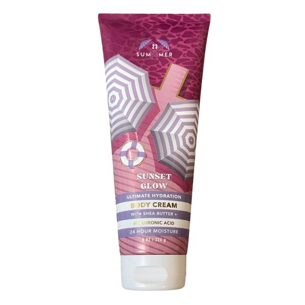 Sunset Glow Hydration Body Cream – 8 oz (226 g)