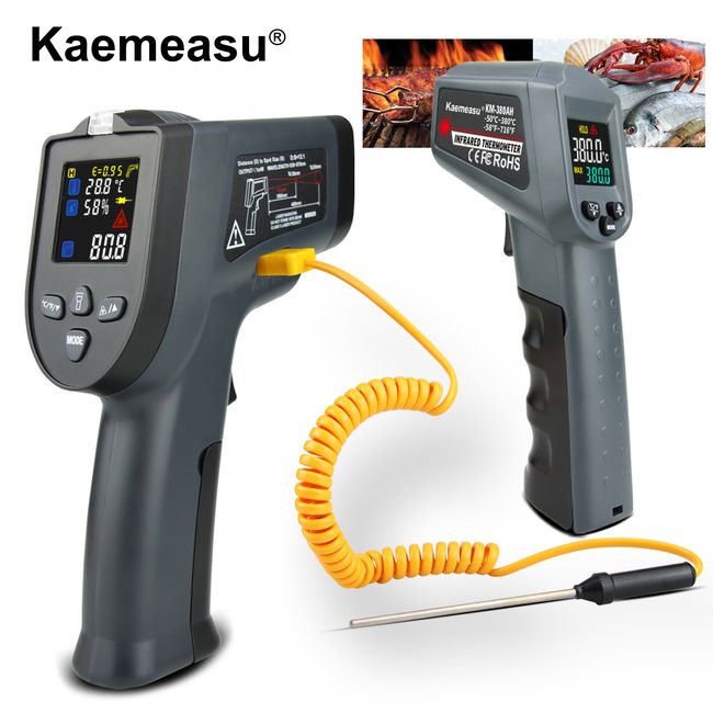 Digital Infrared Thermometer Laser Industrial Temperature Gun