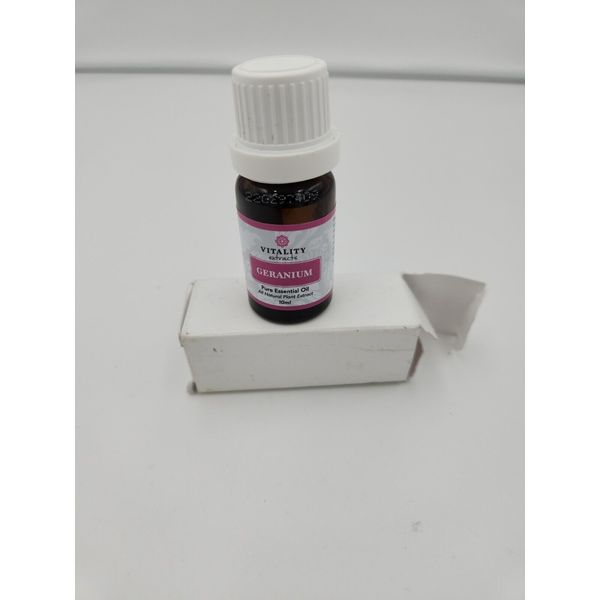 Geranium Vitality Extracts Pure Essential Oils  Sealed 10ml