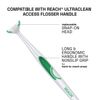 REACH Ultraclean Access Flosser Refill Heads, Mint, Plaque Remover for Teeth,