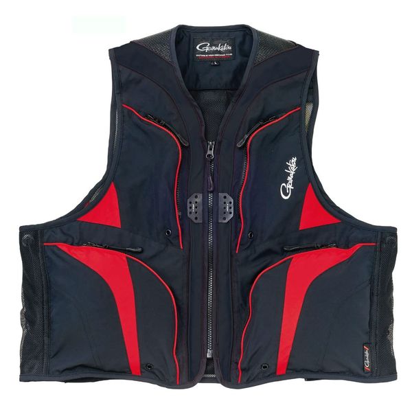 Gamakatsu GM2325 Fishing Vest, Black