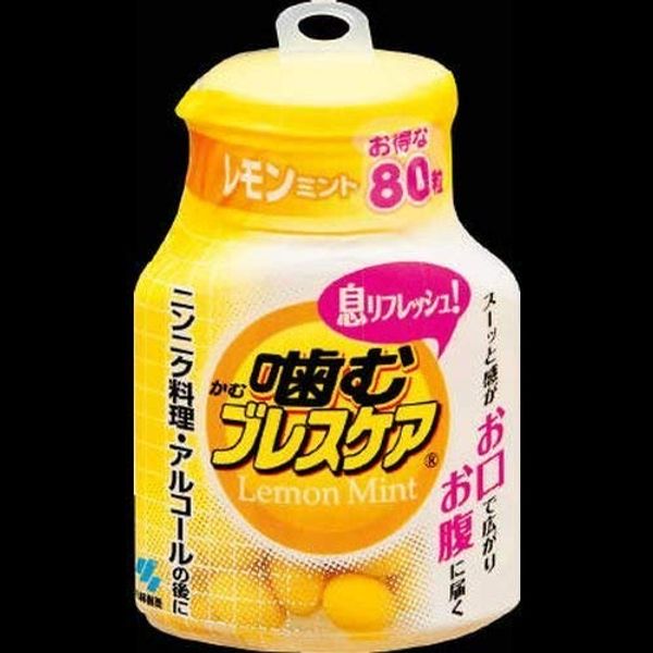 Chewing Breath Care, Lemon Mint, 80 Tablets x 2 Sets