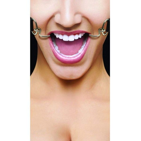 Ouch! Hook Mouth Gag, Black