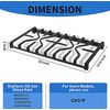 Range Side Burner Grate Compatible with GE Range WB31X27151