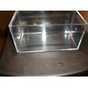 NEW 8 X 4 X 4 ACRYTIC PLASTIC STORAGE CASE
