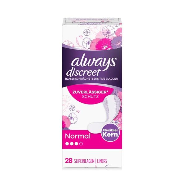 ALWAYS Discreet Incontinence 28 Pads Normal (Pack of 1)
