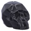 Nemesis Now Geometric Skull Money Box, Ceramic, Black