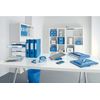 Leitz Click and Store 60410001 Archive Box for CDs Grey Cardboard, blue