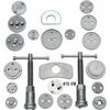 22PC Pro Disc Brake Caliper Compressor Rewind Wind Back Tool Set Piston Pad Kit
