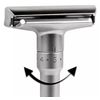Safety Razor, Double Edge Razor - Adjustable Double Edge Razor + 5 Astra Blades