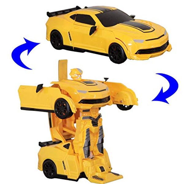 Transformation Robot Car RC (Yellow)