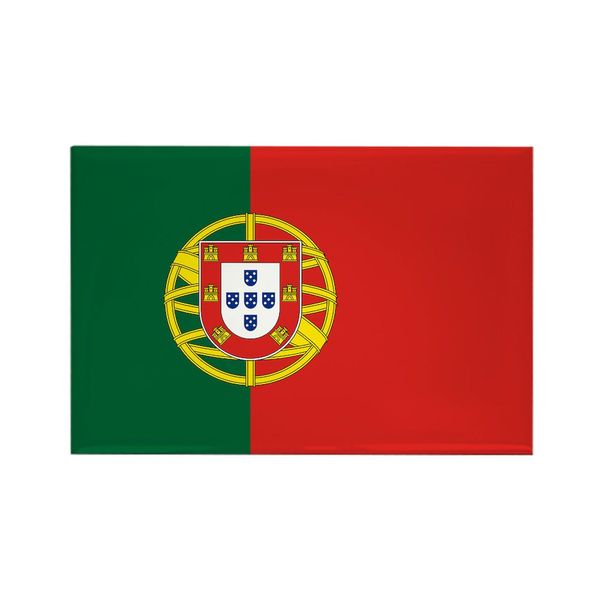 CafePress Portugal Flag Rectangle Magnet, 3"x2" Refrigerator Magnet