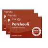 Friendly Soap | Friendly Soap Natural Patchouli & Sandalwood Soap | 3 x 95g