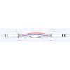 2 Ft Castline Gold 1/4" TRS Straight Balanced Stereo Patch Cable Mogami 2549
