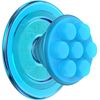 PopSockets MagSafe Round PopGrip Cell Phone Grip & Stand with Adapter Ring blue
