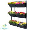 Wall Planter for vertical gardening with removable pots