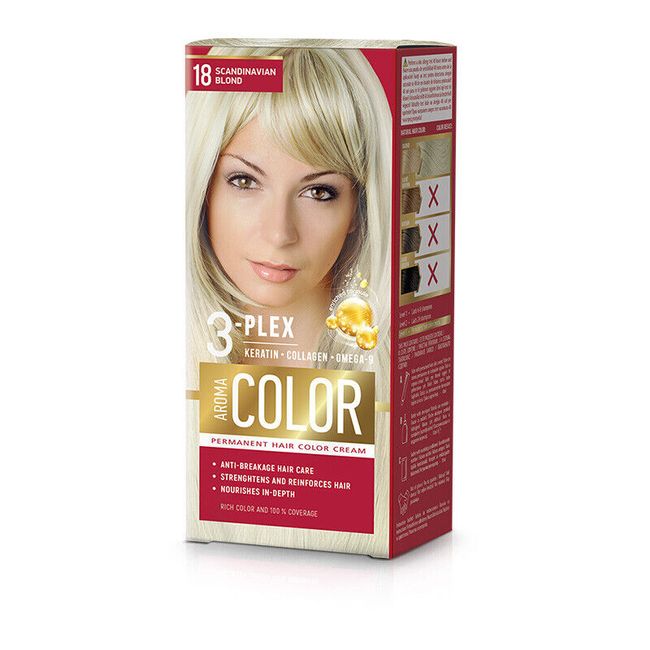 Aroma Color  3-Plex  18 Scandinavian Blond