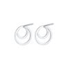 Elli Women's 925 Sterling Silver Circle Earrings