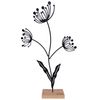 UNUS Stand Silhouette Flower Black Small