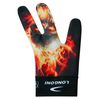 LONGONI Billiard POOL CUE GLOVE Fancy Skull 2 for Left hand