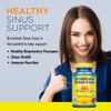 Nature's Life Bromelain Sinus Ease 1200mg | 100 Vegetarian Capsules